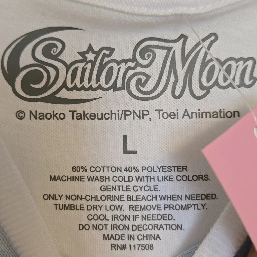 Sailor Moon Graphic Tee - White and Blue - Picture 2 of 4